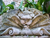 Cortile - Particolare della Fontana